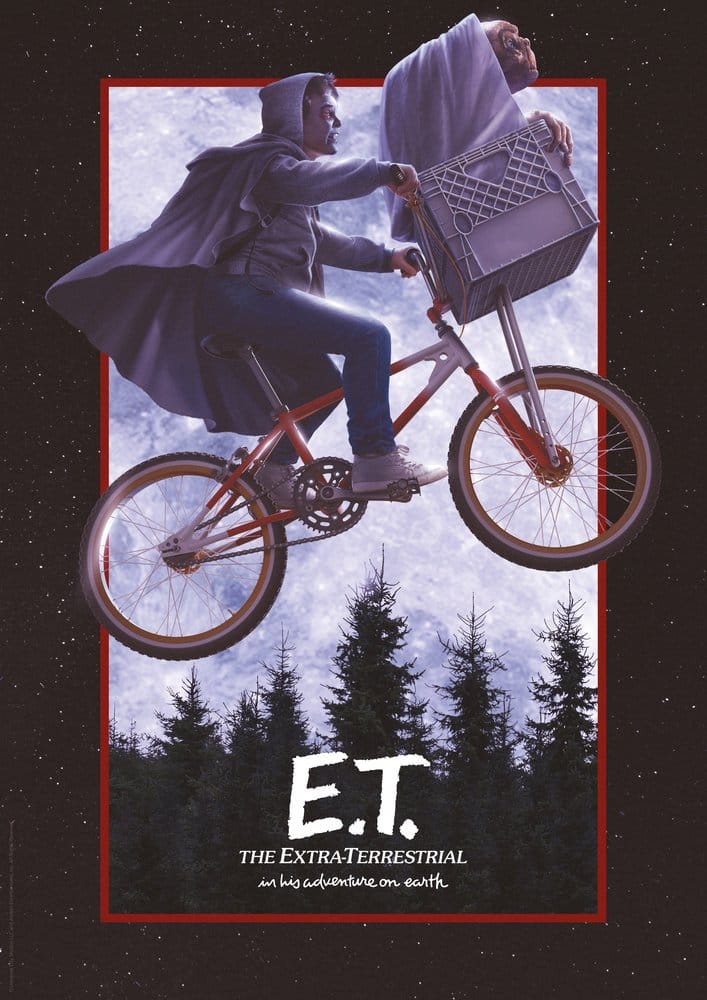 E.T. - Der Außerirdische Ver. C Limited Edition Kunstdruck