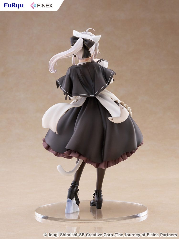 Wandering Witch Journey Elaina Elaina Maid Costume Cat Ears Ver. FNEX 1/7 Statue