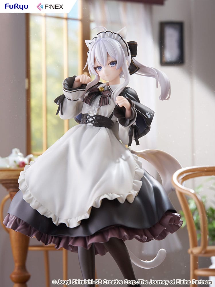 Wandering Witch Journey Elaina Elaina Maid Costume Cat Ears Ver. FNEX 1/7 Statue