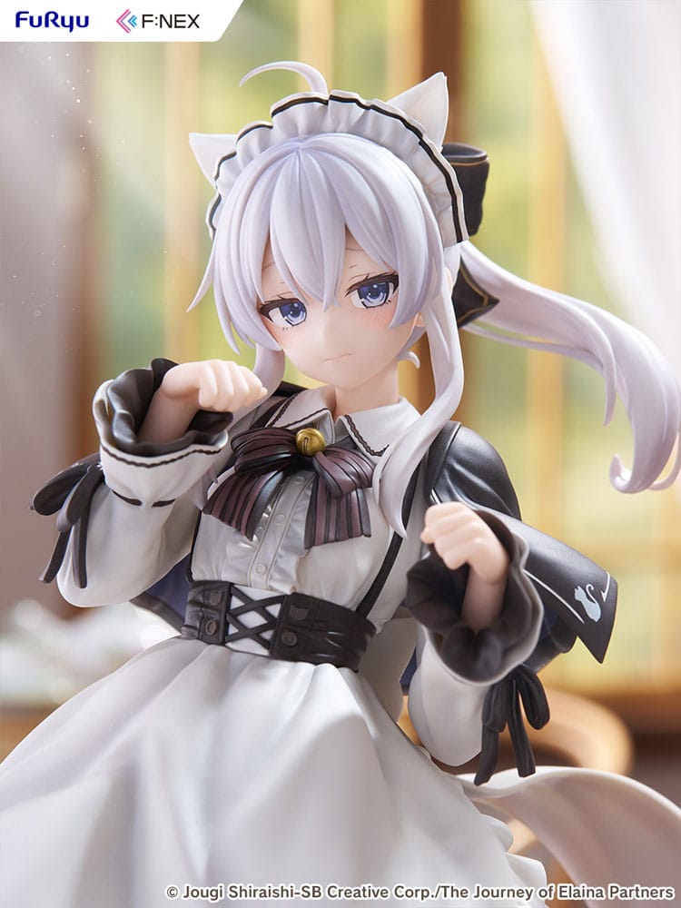 Wandering Witch Journey Elaina Elaina Maid Costume Cat Ears Ver. FNEX 1/7 Statue
