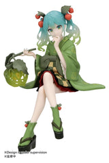 Hatsune Miku Flower Fairy Winter Cherry Green Color Ver. Noodle Stopper Figur