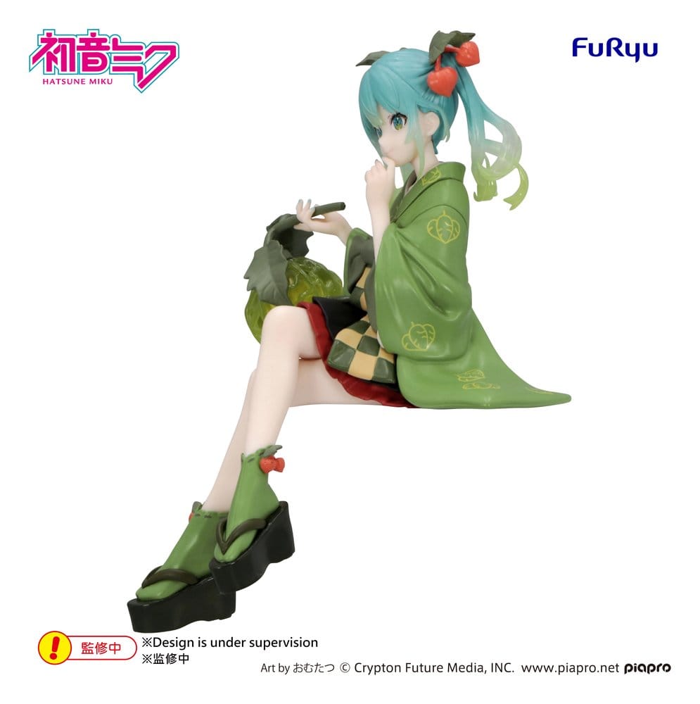 Hatsune Miku Flower Fairy Winter Cherry Green Color Ver. Noodle Stopper Figur