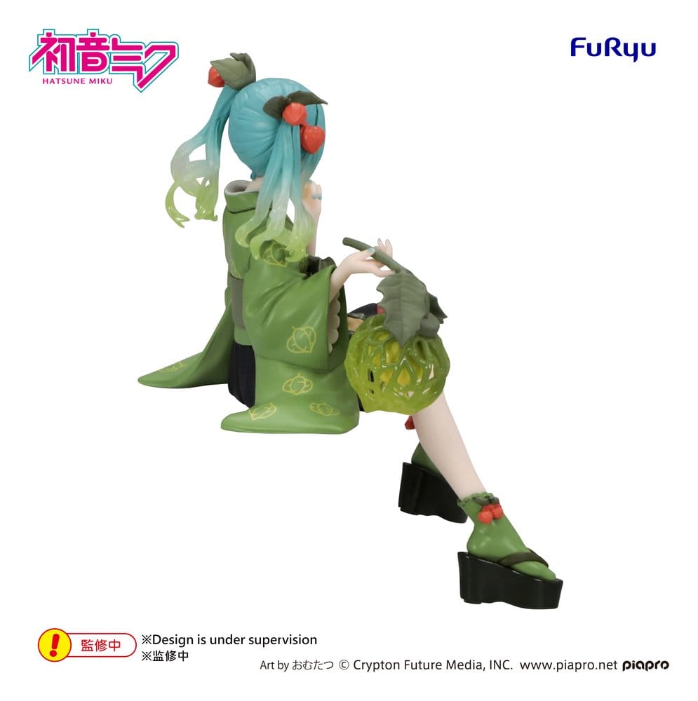 Hatsune Miku Flower Fairy Winter Cherry Green Color Ver. Noodle Stopper Figur
