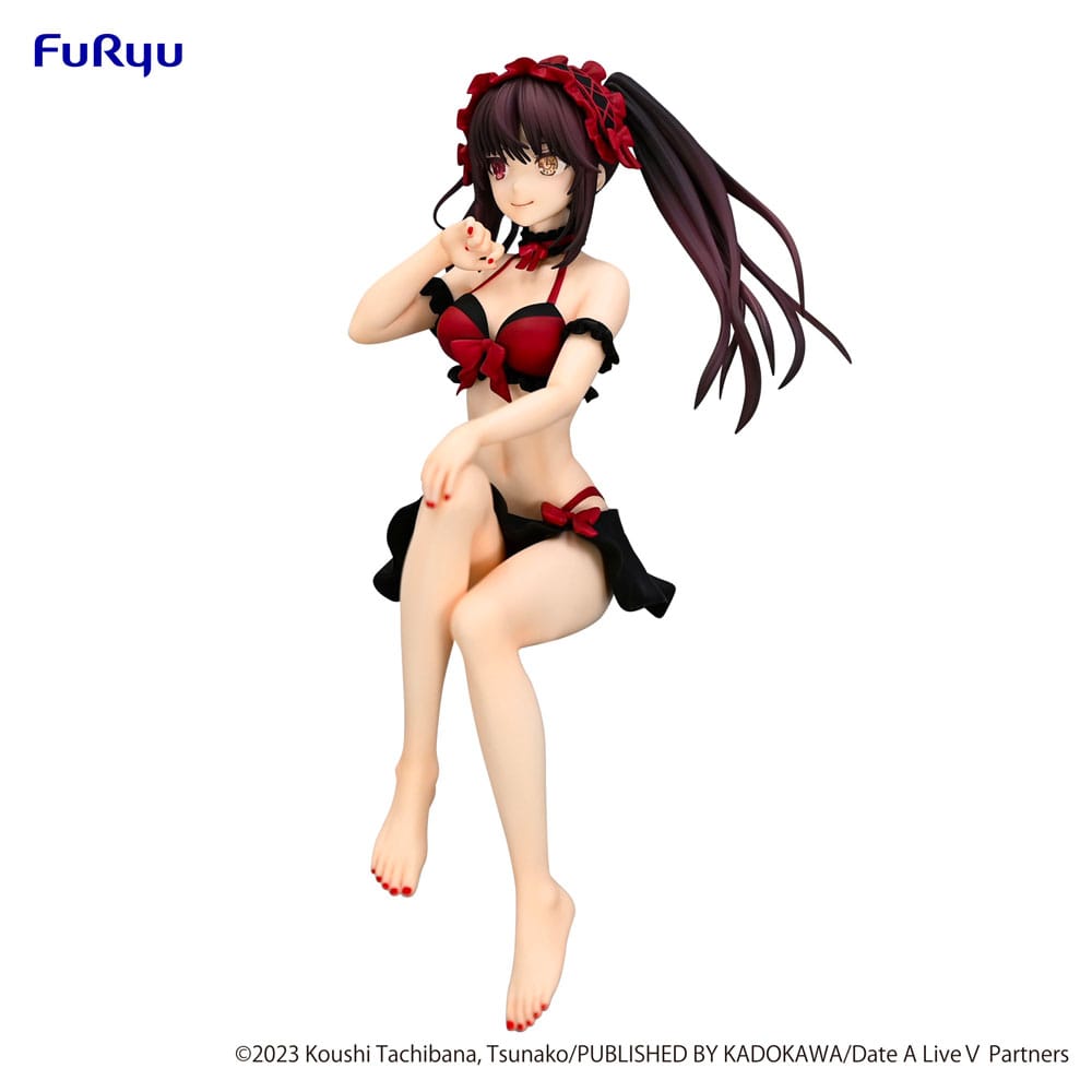 Date A Live Kurumi Tokisaki Swimsuit Ver. Noodle Stopper Statue