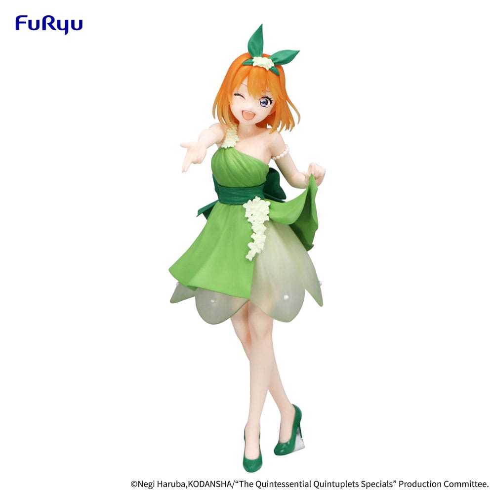 The Quintessential Quintuplets Nakano Yotsuba Trio-Try-iT Pastel Dress Ver. Statue