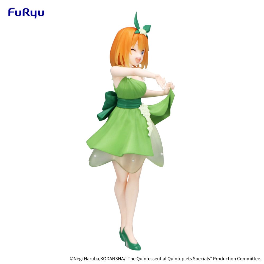 The Quintessential Quintuplets Nakano Yotsuba Trio-Try-iT Pastel Dress Ver. Statue