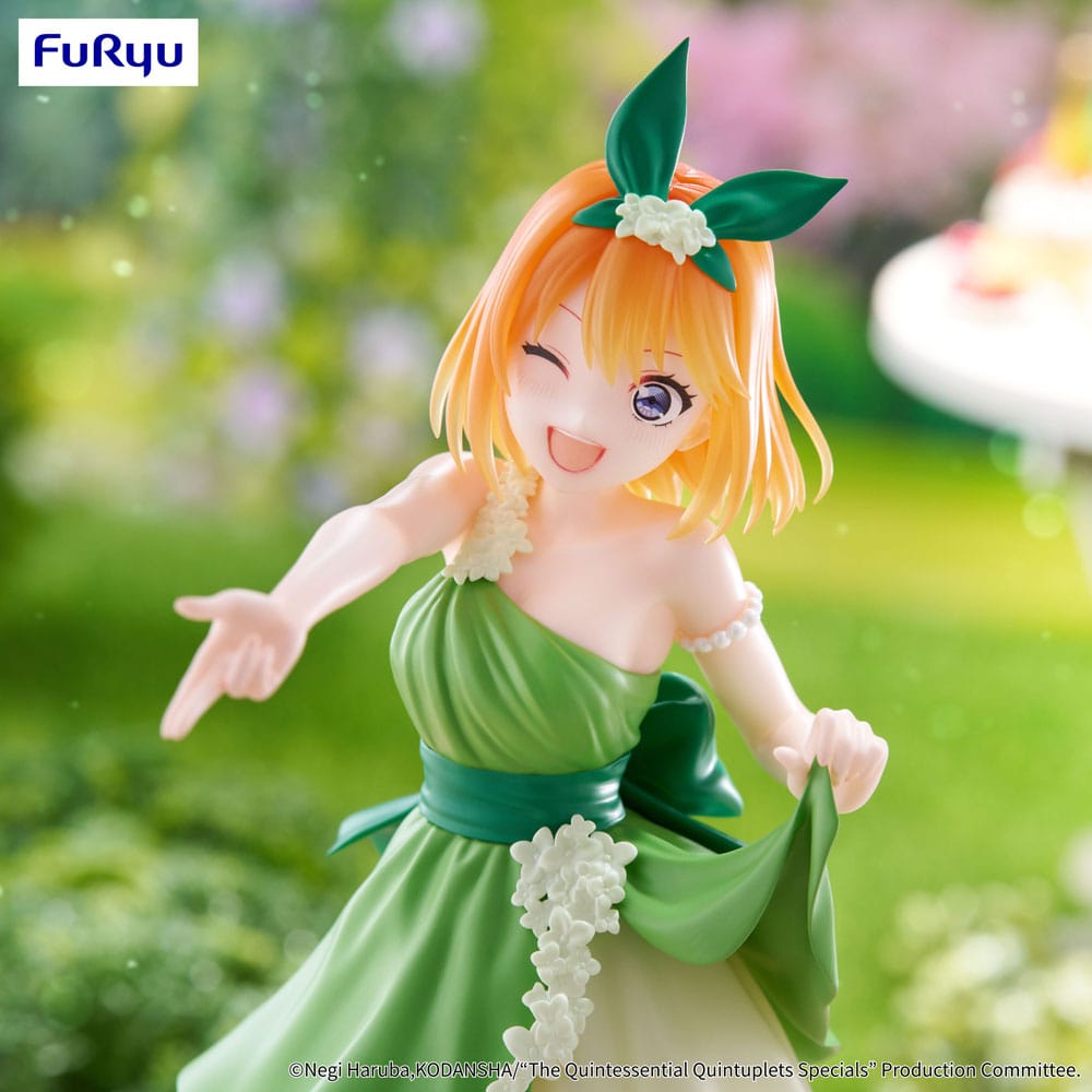The Quintessential Quintuplets Nakano Yotsuba Trio-Try-iT Pastel Dress Ver. Statue