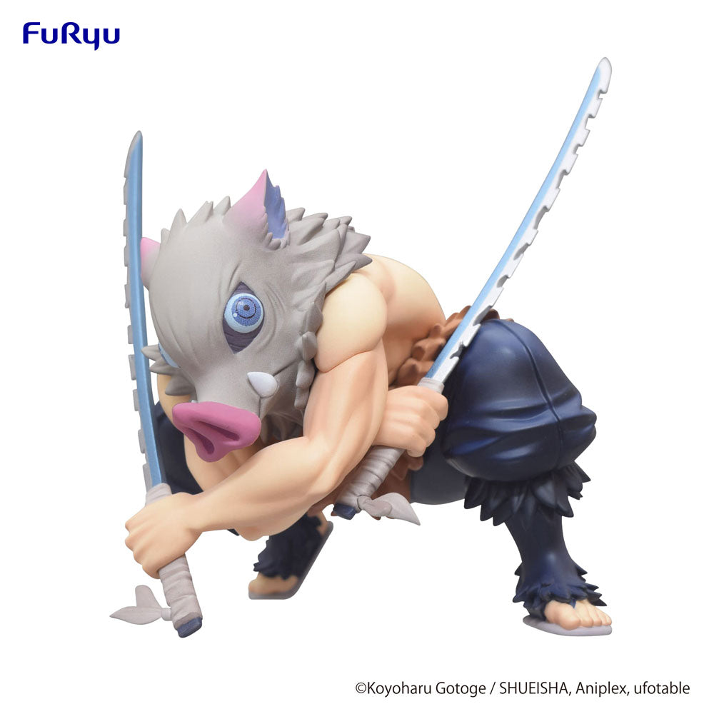 Demon Slayer Kimetsu No Yaiba Hashibira Inosuke Noodle Stopper Statue