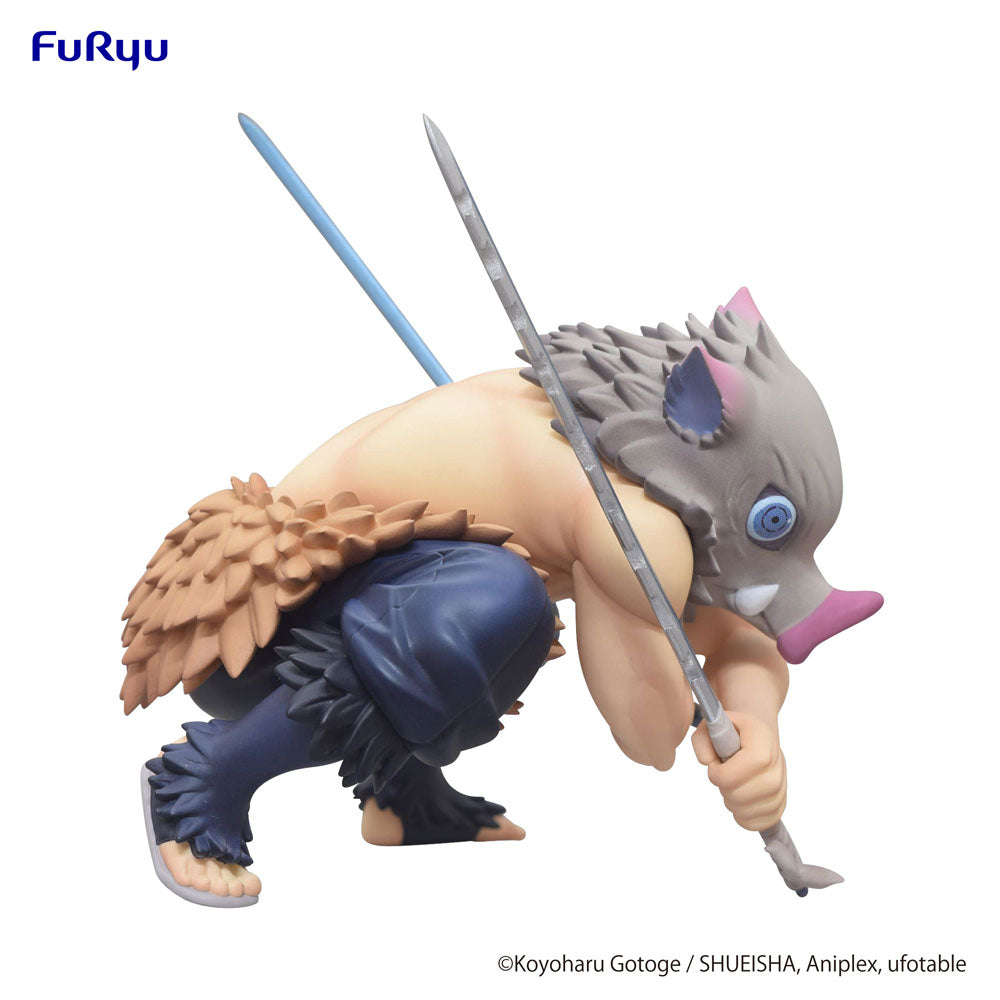 Demon Slayer Kimetsu No Yaiba Hashibira Inosuke Noodle Stopper Statue