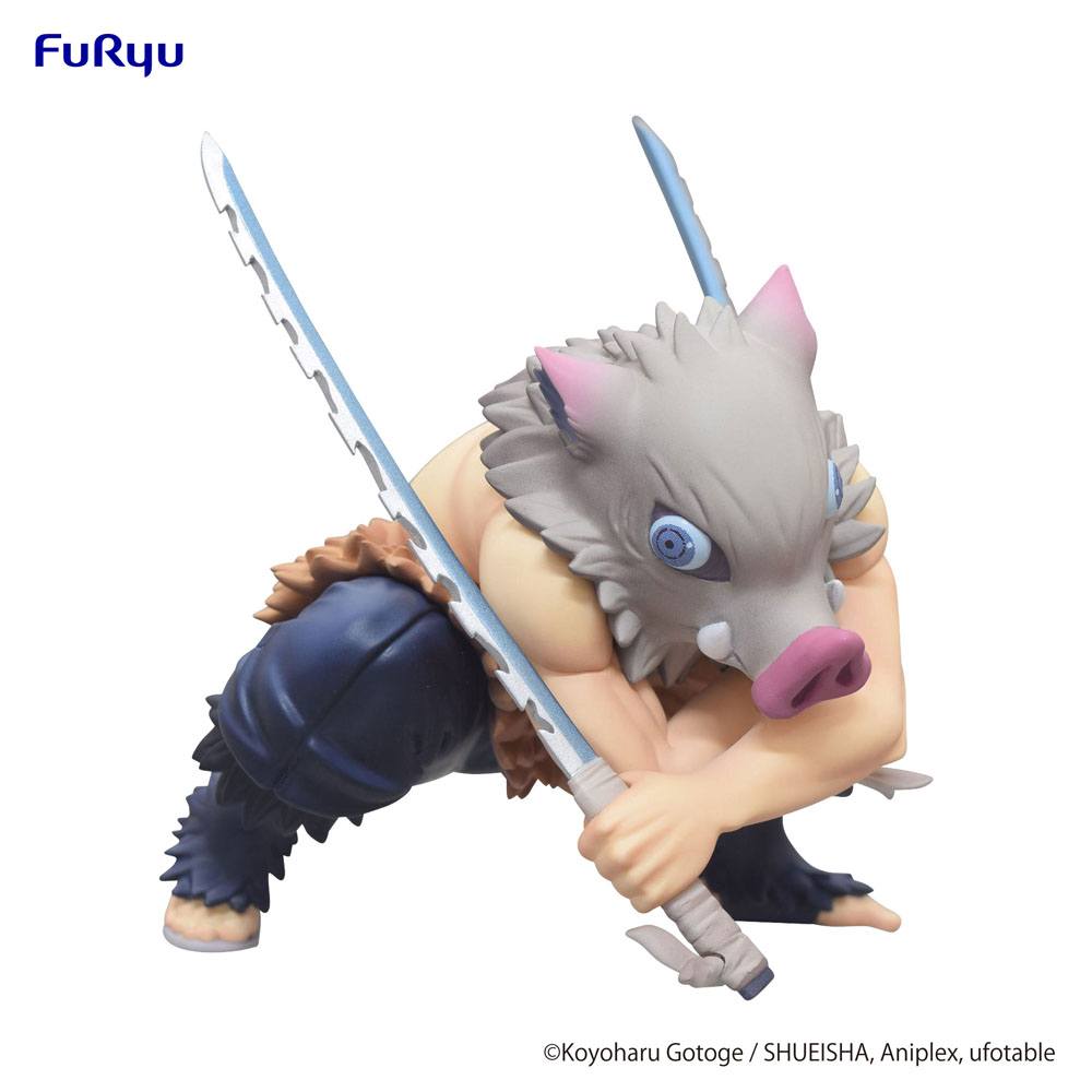 Demon Slayer Kimetsu No Yaiba Hashibira Inosuke Noodle Stopper Statue