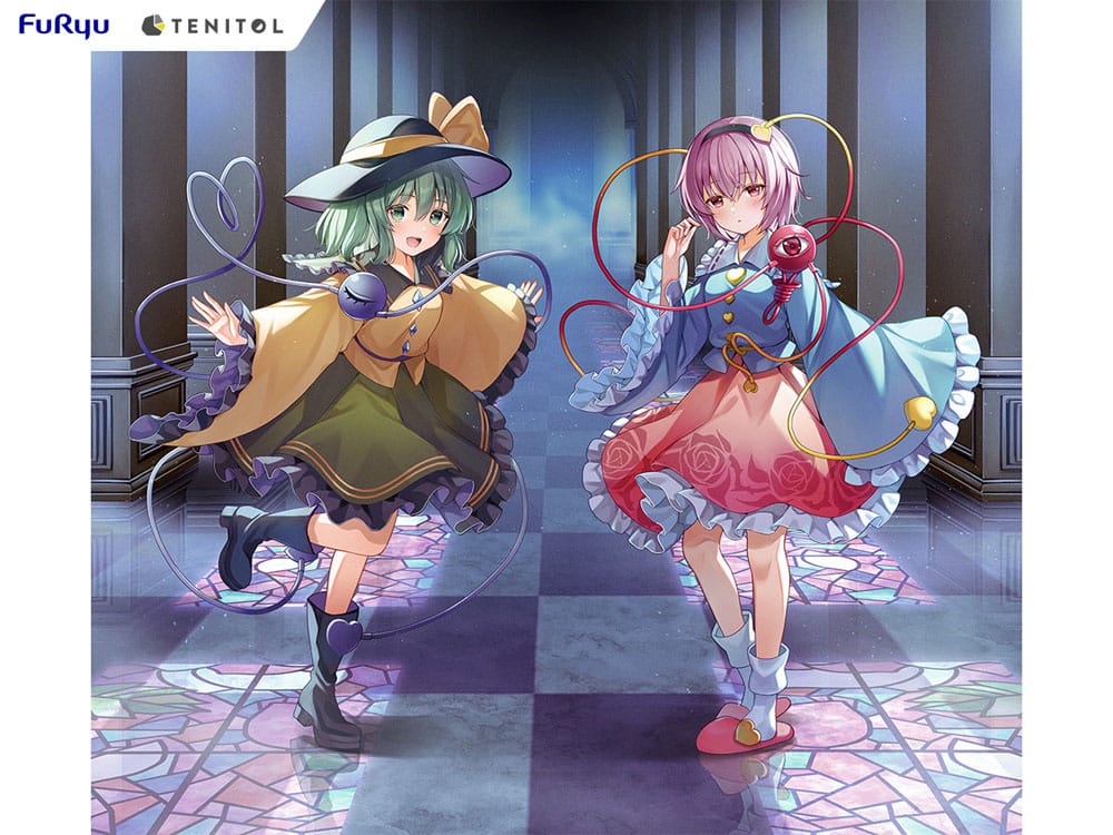 Touhou Project Tenitol Koishi Komeiji & Satori Komeiji Statue