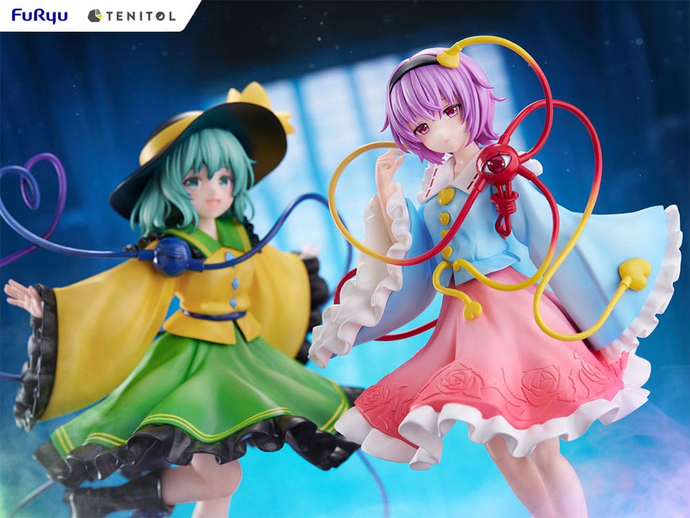 Touhou Project Tenitol Koishi Komeiji & Satori Komeiji Statue