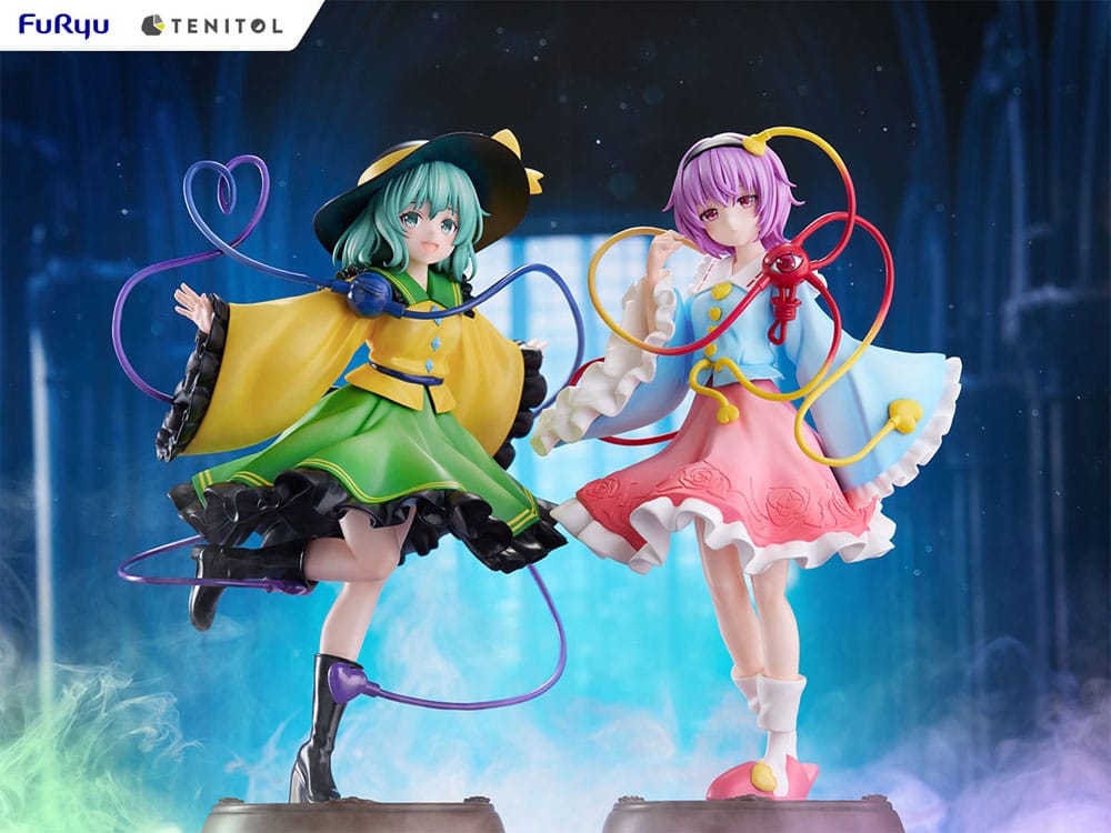 Touhou Project Tenitol Koishi Komeiji & Satori Komeiji Statue