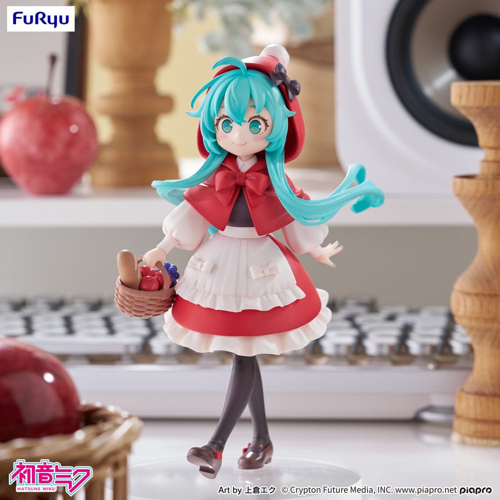 Hatsune Miku Desktop Fairy Little Red Riding Hood Ver. Statue
