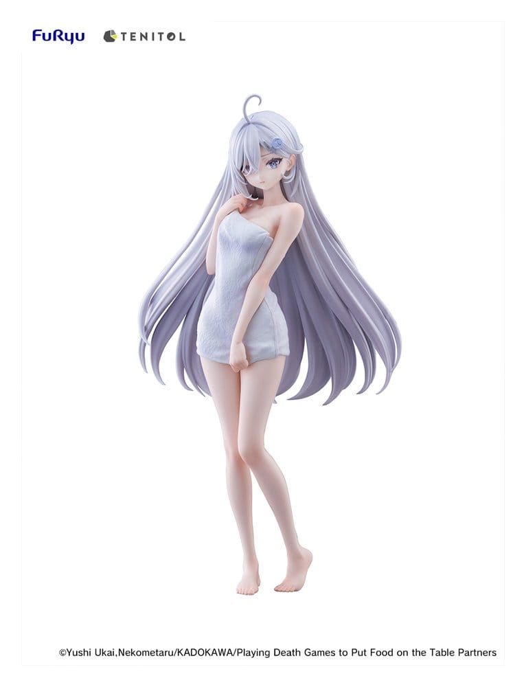 Playing Death Games to Put Food on the Table Light Novel Yuki Golden Bath Ver. Statue