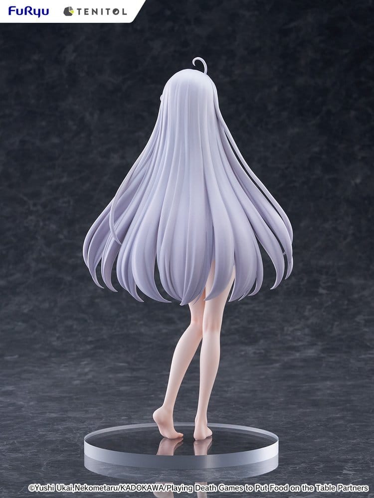 Playing Death Games to Put Food on the Table Light Novel Yuki Golden Bath Ver. Statue