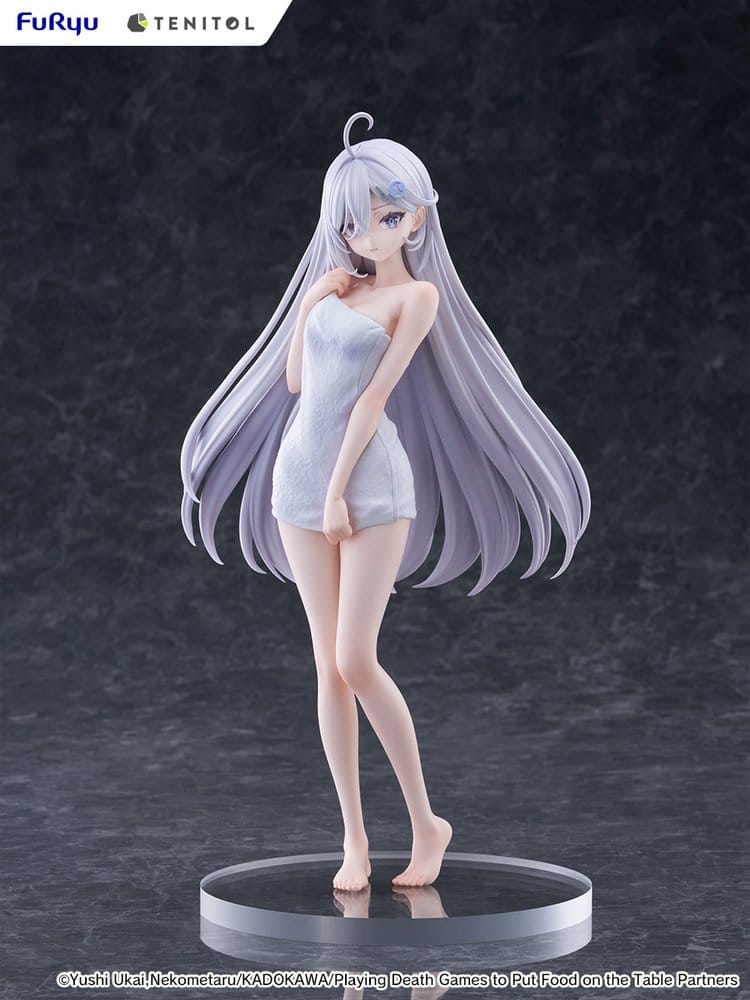 Playing Death Games to Put Food on the Table Light Novel Yuki Golden Bath Ver. Statue