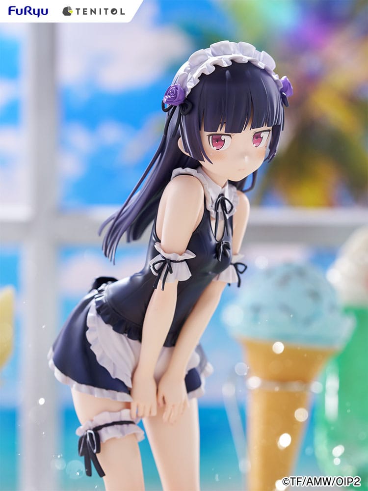 Ore no Imouto ga Konna ni Kawaii Wake ga Nai. Tenitol Kuroneko Swimsuits Maid Ver. Statue