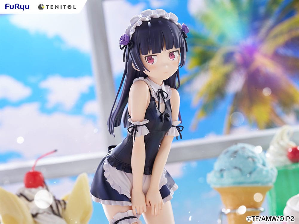 Ore no Imouto ga Konna ni Kawaii Wake ga Nai. Tenitol Kuroneko Swimsuits Maid Ver. Statue