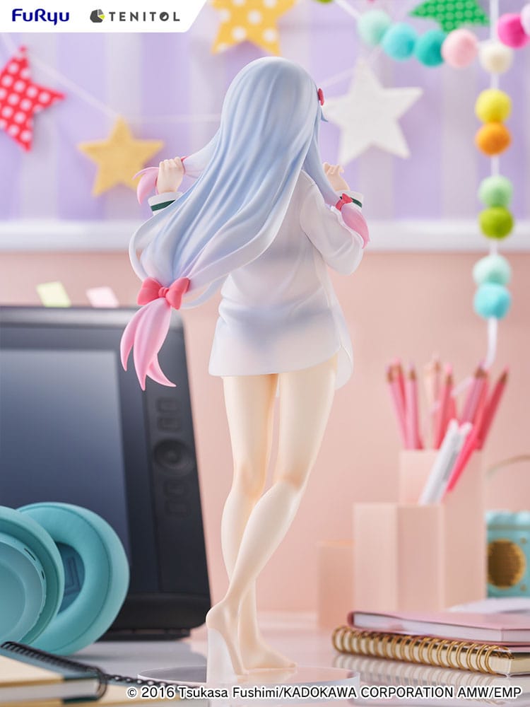 Eromanga Sensei Sagiri Izumi Shirts Ver. Tenitol Tall Statue