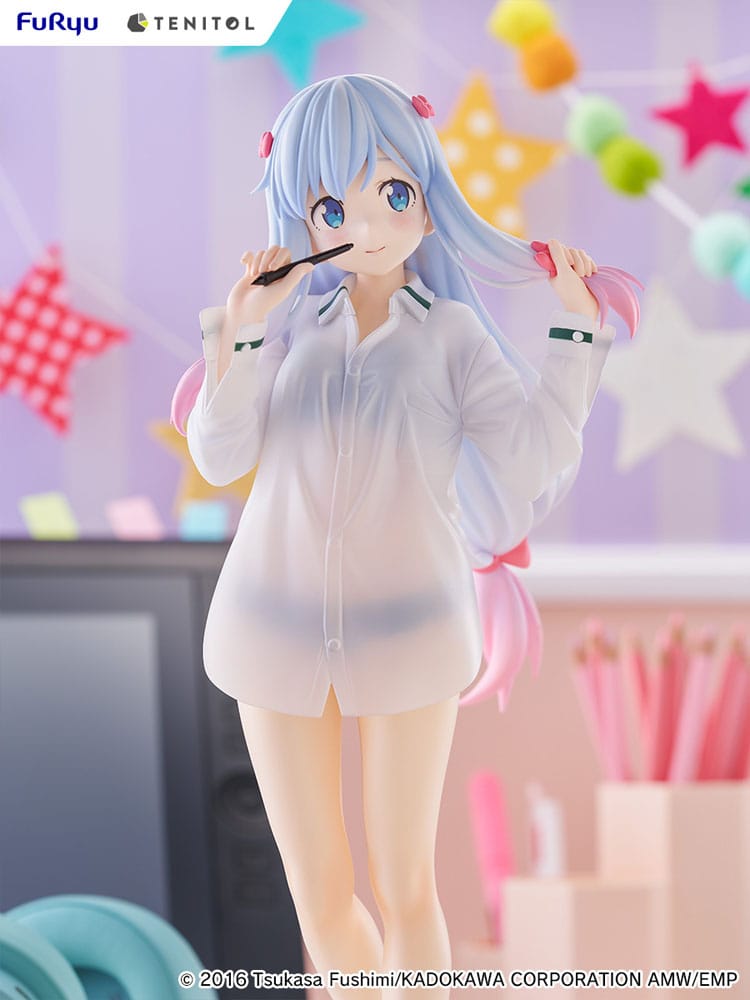Eromanga Sensei Sagiri Izumi Shirts Ver. Tenitol Tall Statue