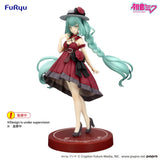 Hatsune Miku Trio-Try-iT Hatsune Miku Outing Dress Red Color Ver. Statue