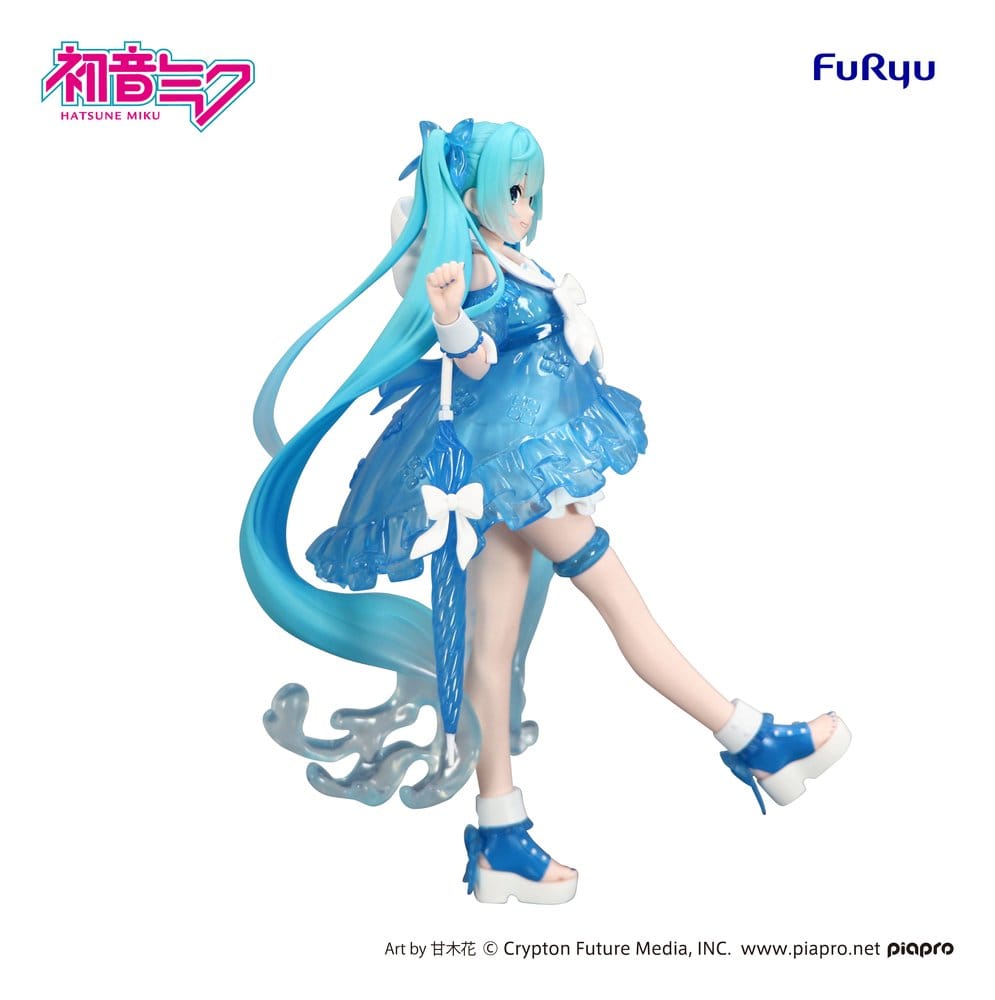 Hatsune Miku Trio-Try-iT Miku Rainy Dance Statue