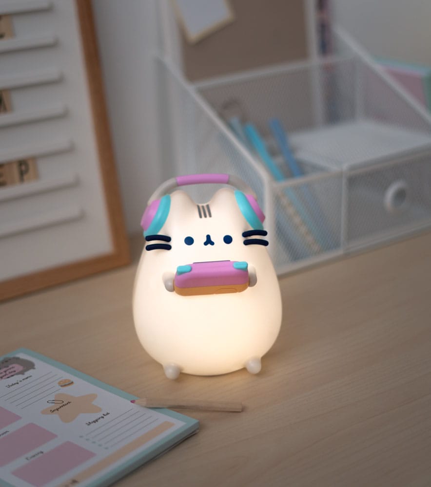 Pusheen Gamer mit USB-C Lampe