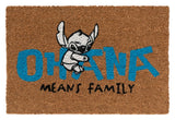 Disney Stitch Ohana Fußmatte