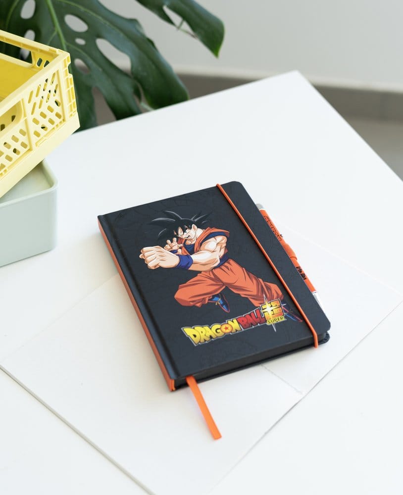 Dragon Ball Super Goku Premium Notizbuch A5 mit Projektorstift