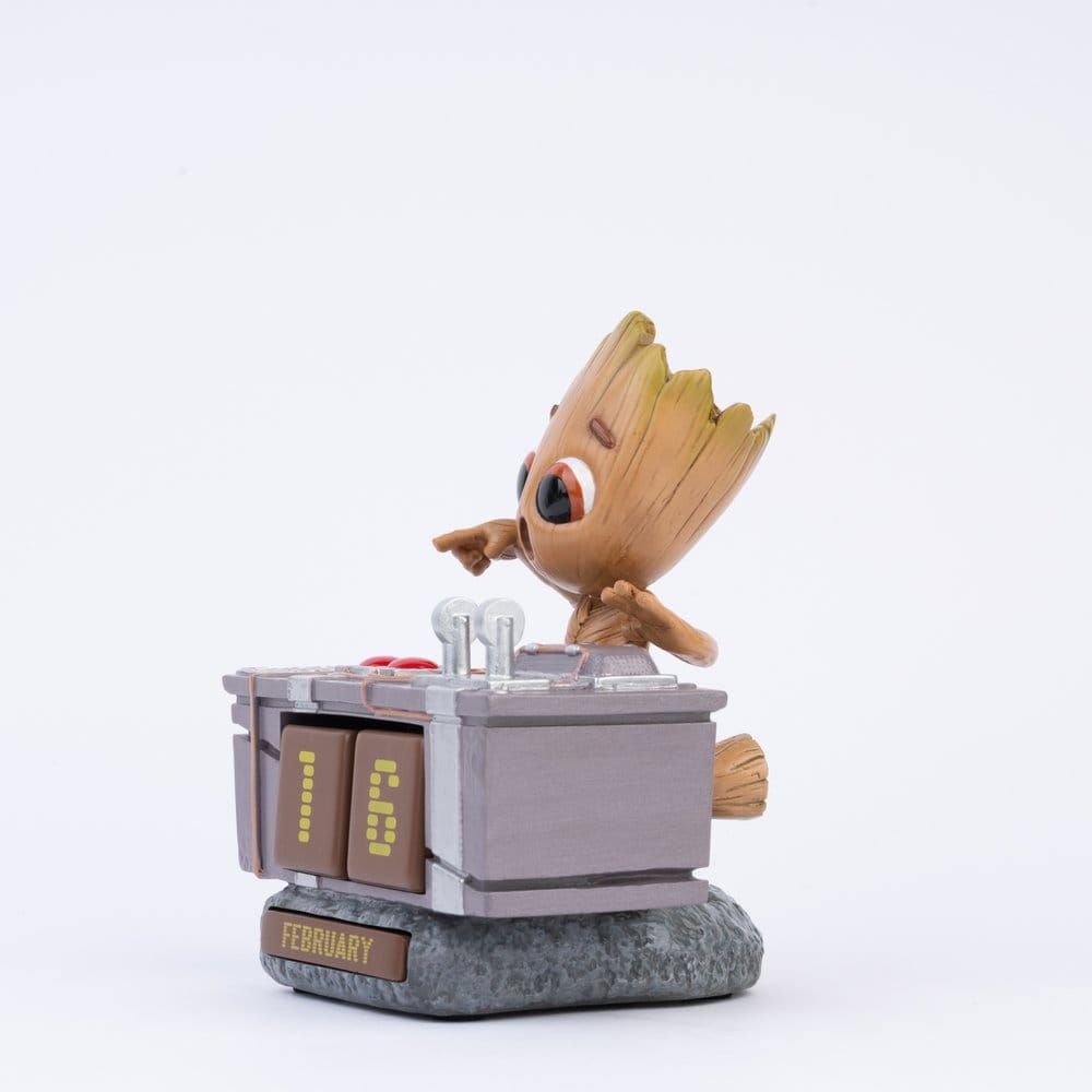 Marvel Groot Death Button 3D Ewiger Kalender