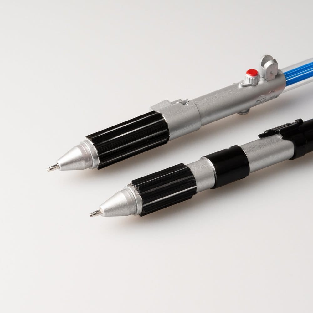 Star Wars Luke Skywalker & Darth Vader Set 2 Lichtschwert-Stiften mit