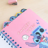 Disney Stitch Projekt-Notizbuch A5