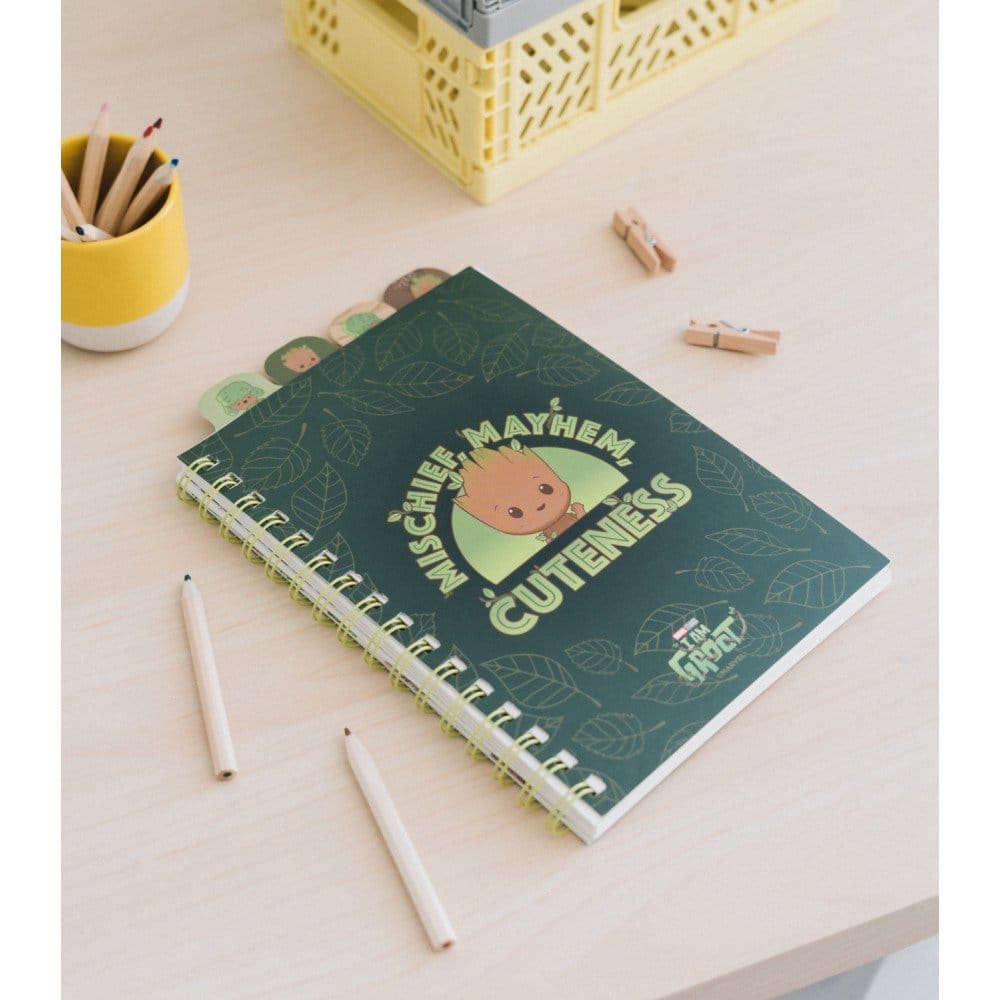 Marvel Groot A5 Projekt Notizbuch