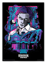 Stranger Things Premium Leuchtendes Poster