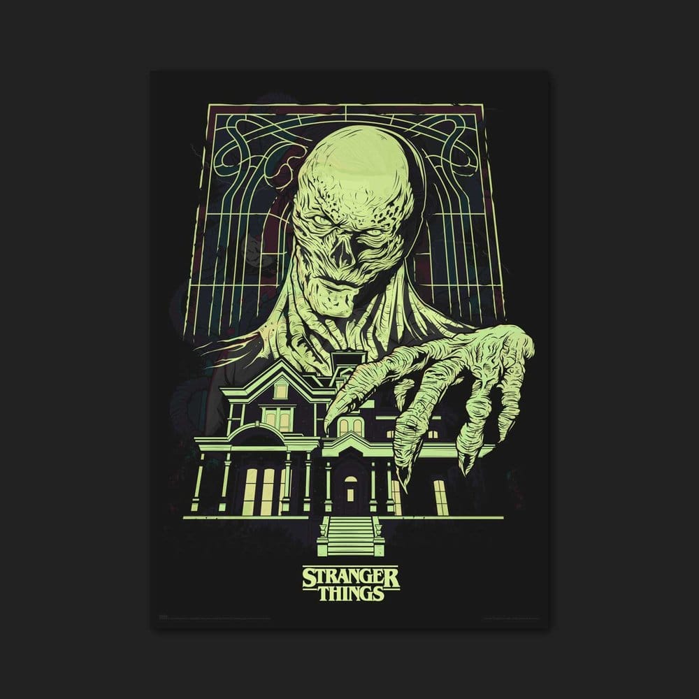 Stranger Things Premium Leuchtendes Poster