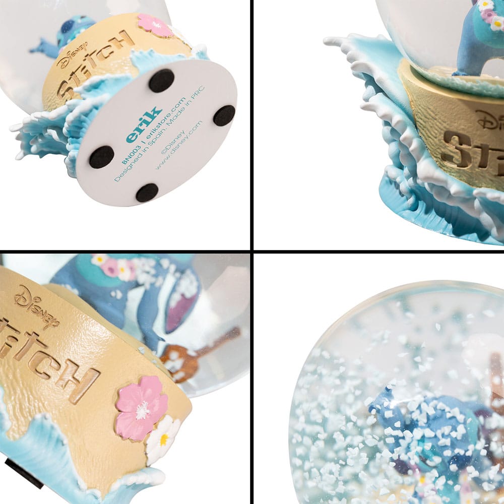 Stitch Schneekugel