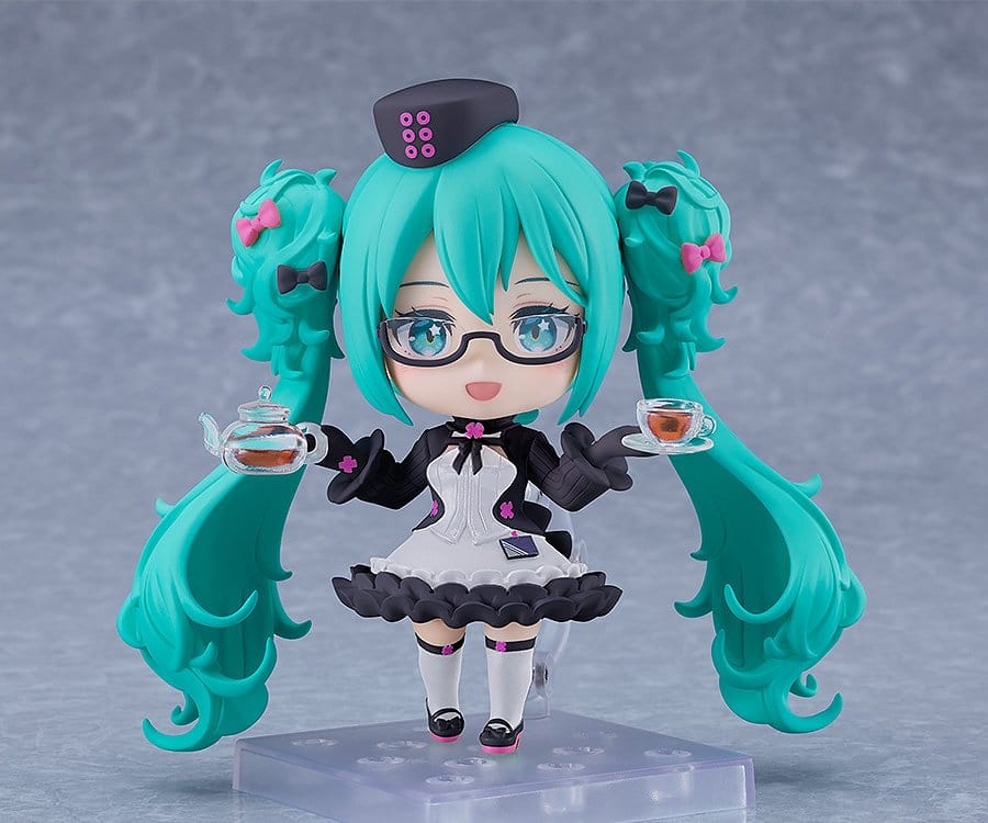 Character Vocal Series 01 Hatsune Miku Nendoroid Glasses x Café Ver. Actionfigur