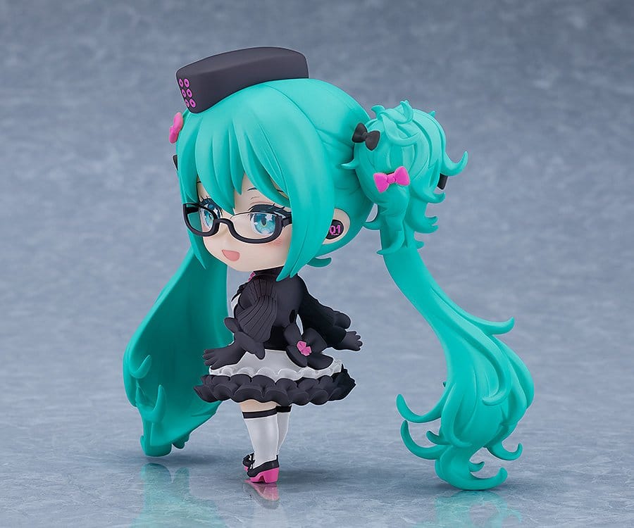 Character Vocal Series 01 Hatsune Miku Nendoroid Glasses x Café Ver. Actionfigur