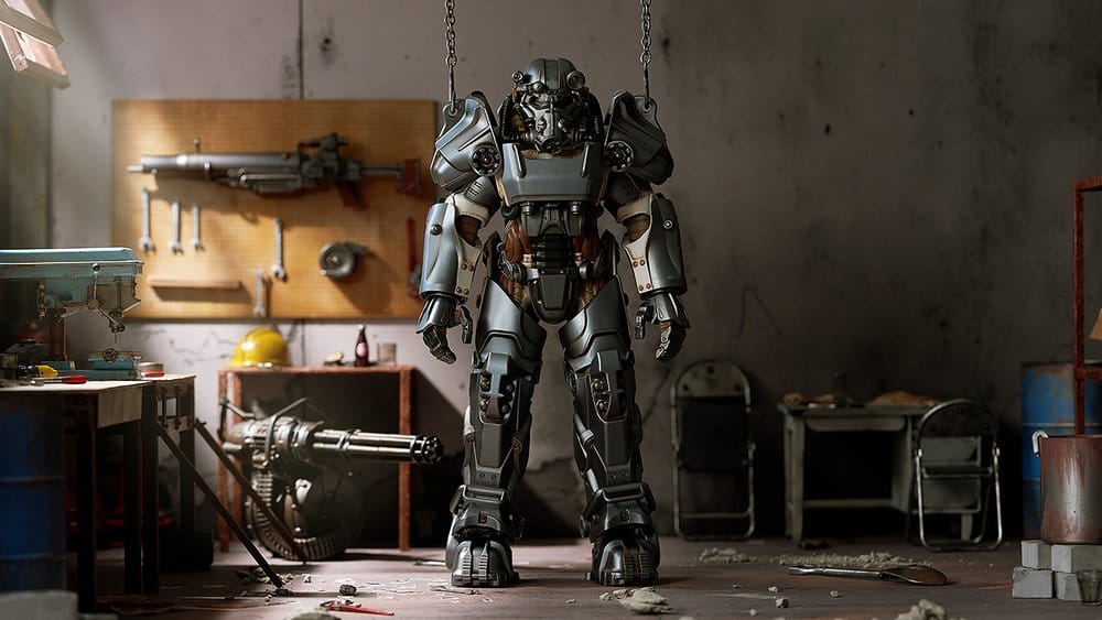 Fallout T-60 Power Armor Plamatea Plastic Model Kit