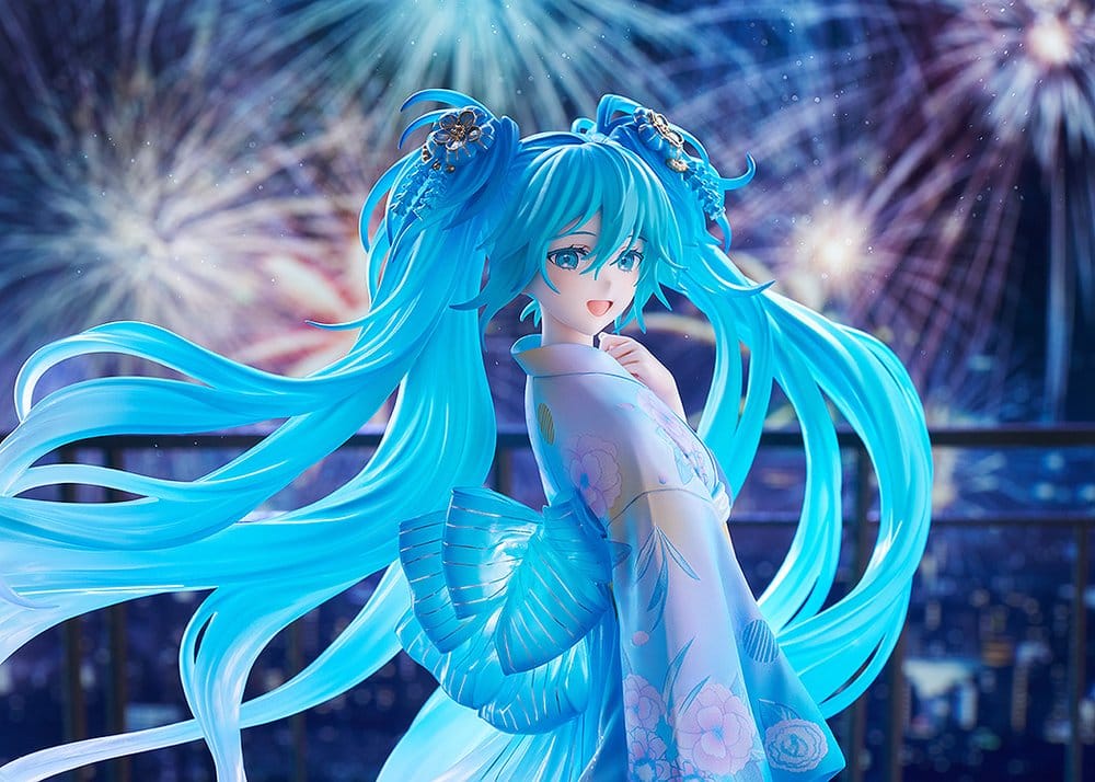 Character Vocal Series 01 Hatsune Miku Music & Fire Works Ver. 1/7 Figur