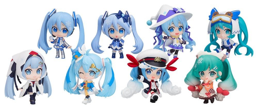 Character Vocal Series 01 Snow Miku All Stars Collection Vol. 1 Hatsune Miku Minifiguren Blind Box Sortiment