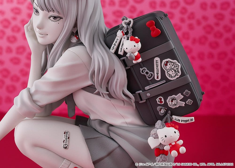 Junji Ito Gyaru Tomie x Hello Kitty Figur