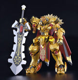 Knight's & Magic Moderoid Goldleo Royal Metallic Ver. Plastic Model Kit