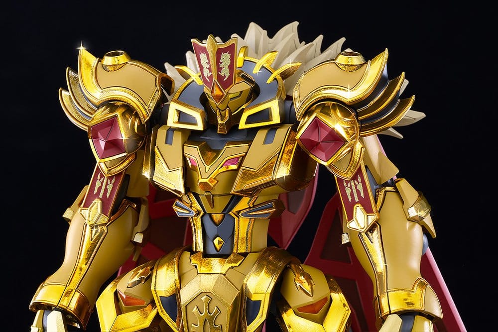 Knight's & Magic Moderoid Goldleo Royal Metallic Ver. Plastic Model Kit