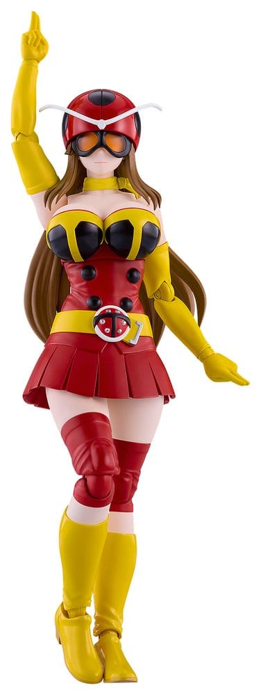 Tojima Wants to Be a Kamen Rider Yuriko Okada (Electro-Wave Human Tackle Ver.) Figma Actionfigur