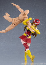 Tojima Wants to Be a Kamen Rider Yuriko Okada (Electro-Wave Human Tackle Ver.) Figma Actionfigur