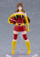 Tojima Wants to Be a Kamen Rider Yuriko Okada (Electro-Wave Human Tackle Ver.) Figma Actionfigur