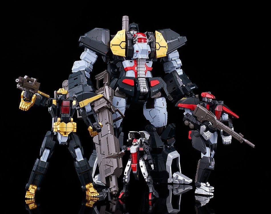 Dancouga Super Beast Machine God Moderoid Powered-Up Wing Zubehör-Set Plastic Model Kit