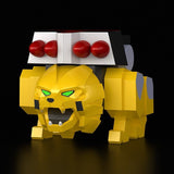The Brave Fighter of Legend Da-Garn Ga-Orn (Animal Mode) Brickroid Actionfigur
